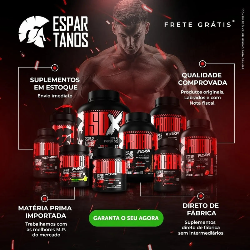 Creatina Monohidratada 100% Pura 500G - Espartanos