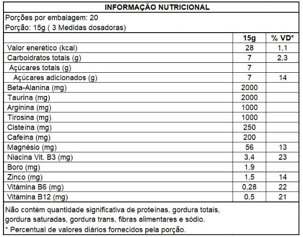 Pré-Treino Evolution Pré Workout 300g - Soldiers Nutrition